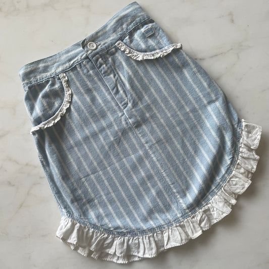 Vintage 90s Guess Baby Frilly Skirt by Georges Marciano - 5Y